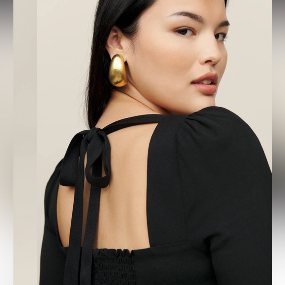 🖤 Reformation Mara Dress in Black - Picture 4 of 11